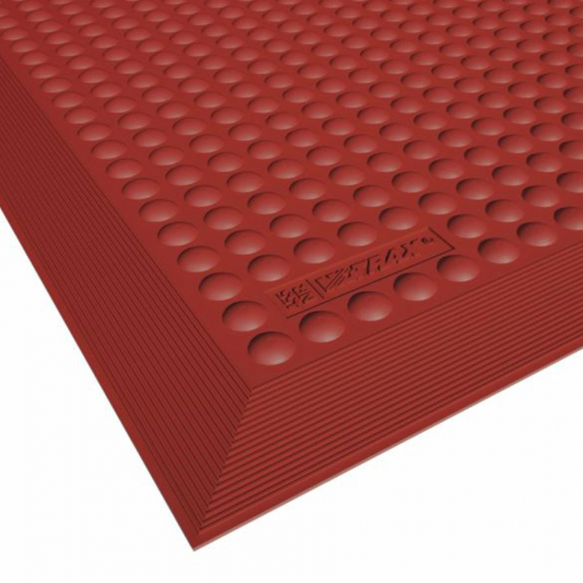 Teppiche für den Agrar- und Lebensmittelsektor Tapis individuel cuisine avec bordure - 138 - 458 Skystep Red