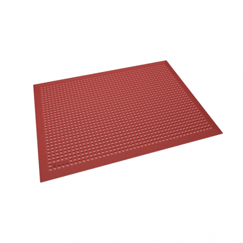 Teppiche für den Agrar- und Lebensmittelsektor Tapis individuel cuisine avec bordure - 138 - 458 Skystep Red