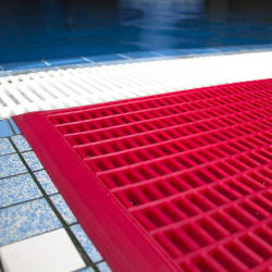 Hygienische Gitterroste Standardmatten für Schwimmbäder - 169.725 - Leisure Mat