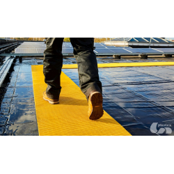 Industrielle Anti-Ermüdungs- und Sicherheitsmatten Tapis chemin antidérapant toit plat - 1218 - CROSSGRIP 20/20