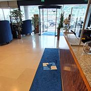 Teppich Logo Rezeption | Hôtel Le Grand Pavois