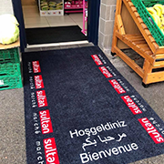 Bedruckte Eingangsmatte | Épicerie Strasbourg
